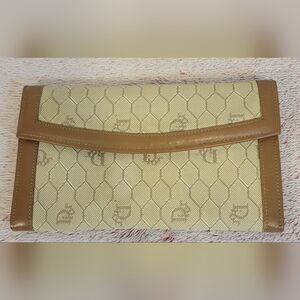 vintage Christian Dior long wallet